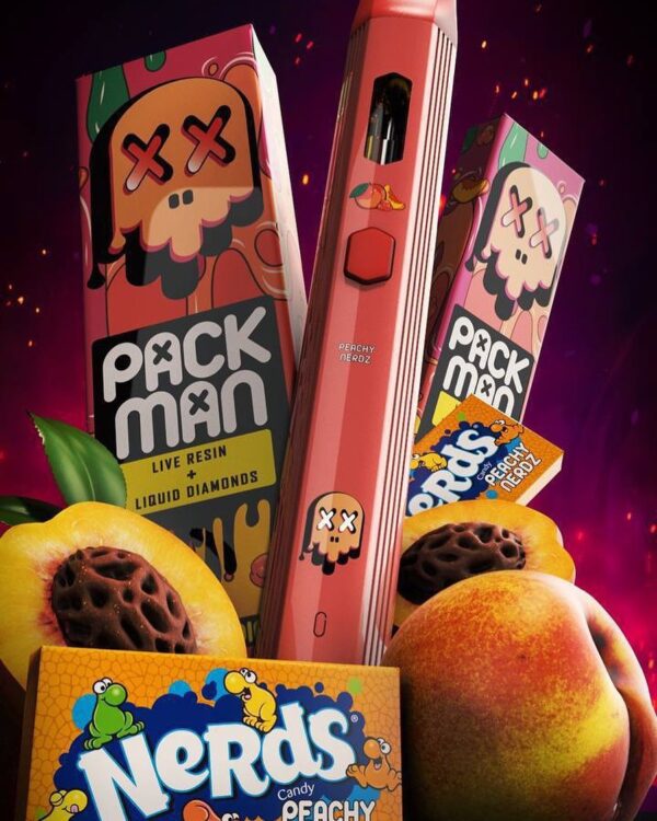 Packman Disposable Peachy Nerdz(Indica)
