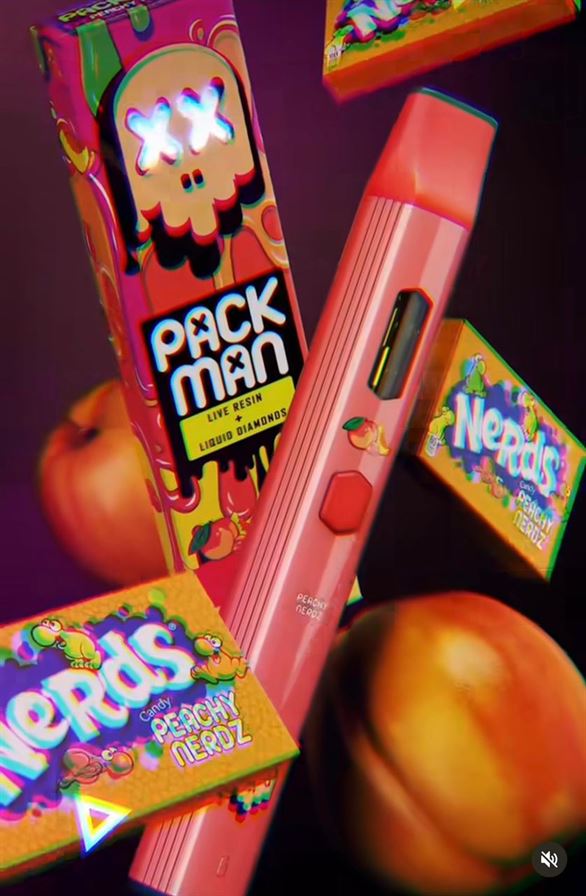 Packman Peachy Nerdz( INDICA)