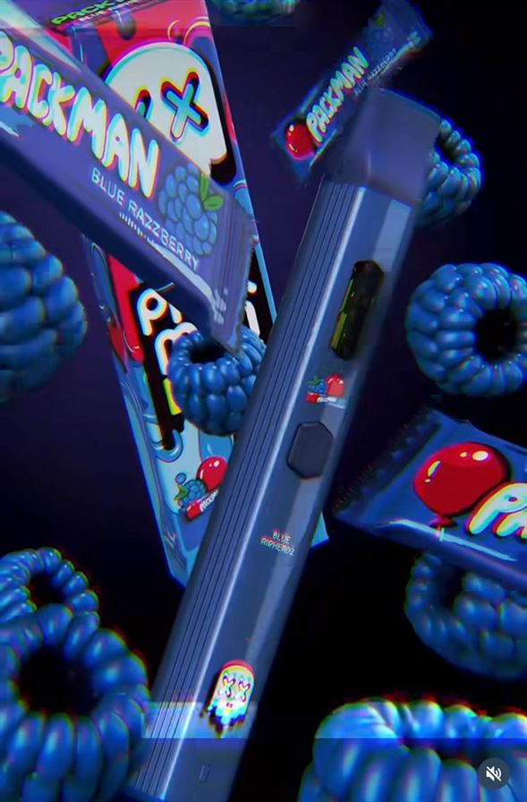 Packman Blue Airheadz ( HYBRID)